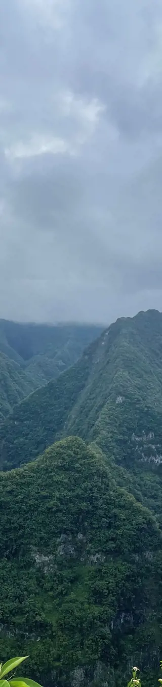 Die Berggipfel, oft von mystischem Nebel umhüllt, erzählen Geschichten uralter Vulkane und wilder Natur.